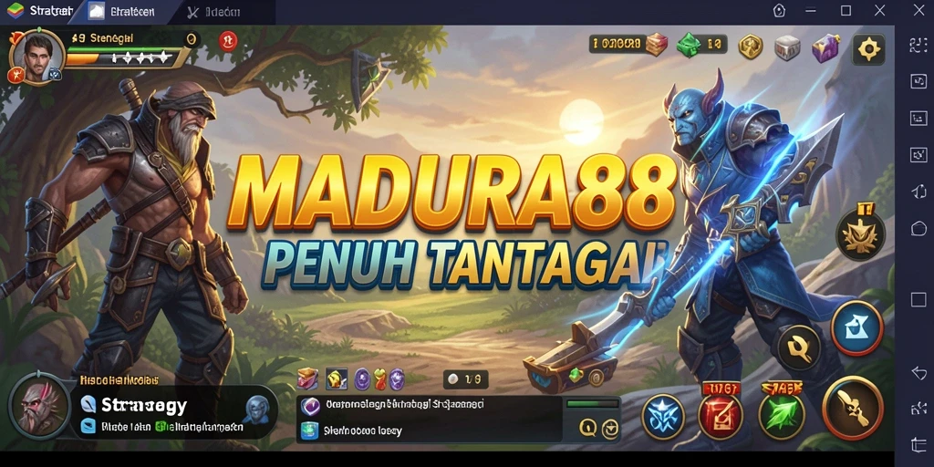 Antarmuka <strong>MADURA88</strong> yang menarik dan fungsional untuk strategi permainan.