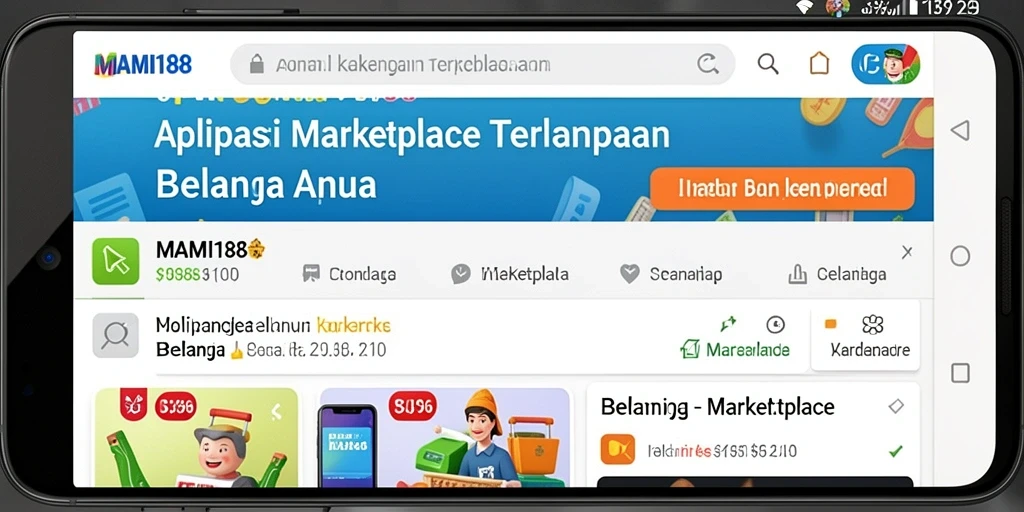 Tampilan antarmuka MAMI188 yang user-friendly dan menarik.