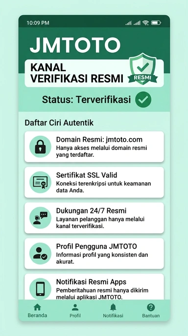 Kanal Resmi jmtoto untuk Pengguna Android Indonesia